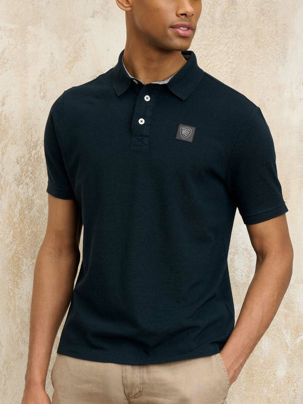 Polo Alban Blauer Uomo - Blu