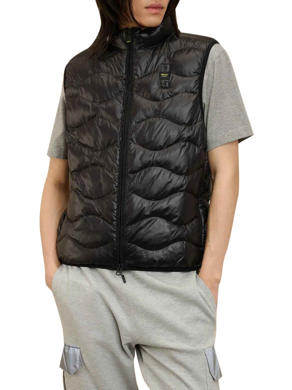 Gilet Danny Blauer Uomo - Nero