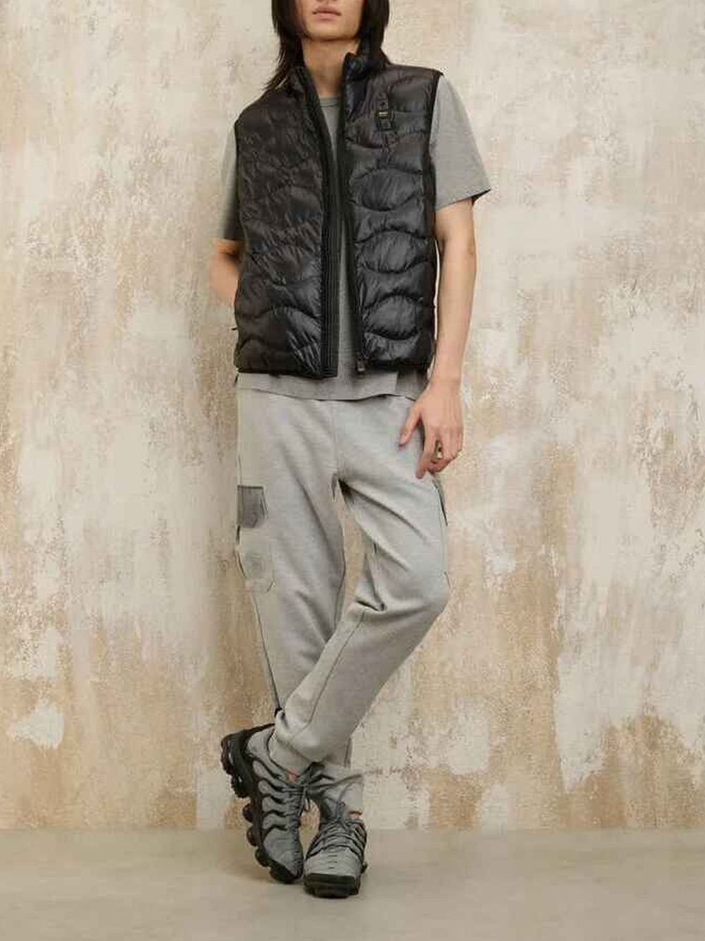 Gilet Danny Blauer Uomo - Nero