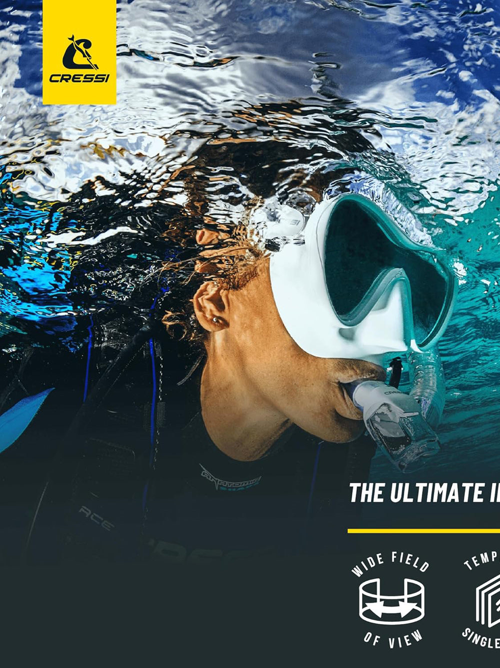 Maschera - Boccaglio Cressi Unisex