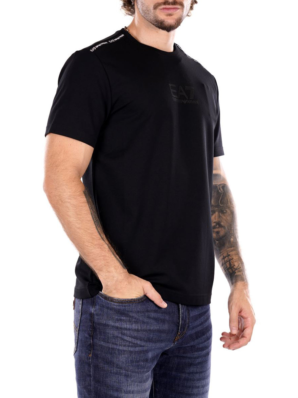 T-Shirt Ea7 Uomo - Nero