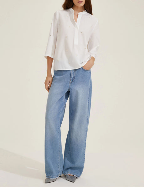 Camicia Brusson Emme Marella Donna - Bianco