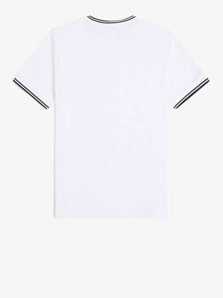 T-Shirt Fred Perry Uomo - Bianco