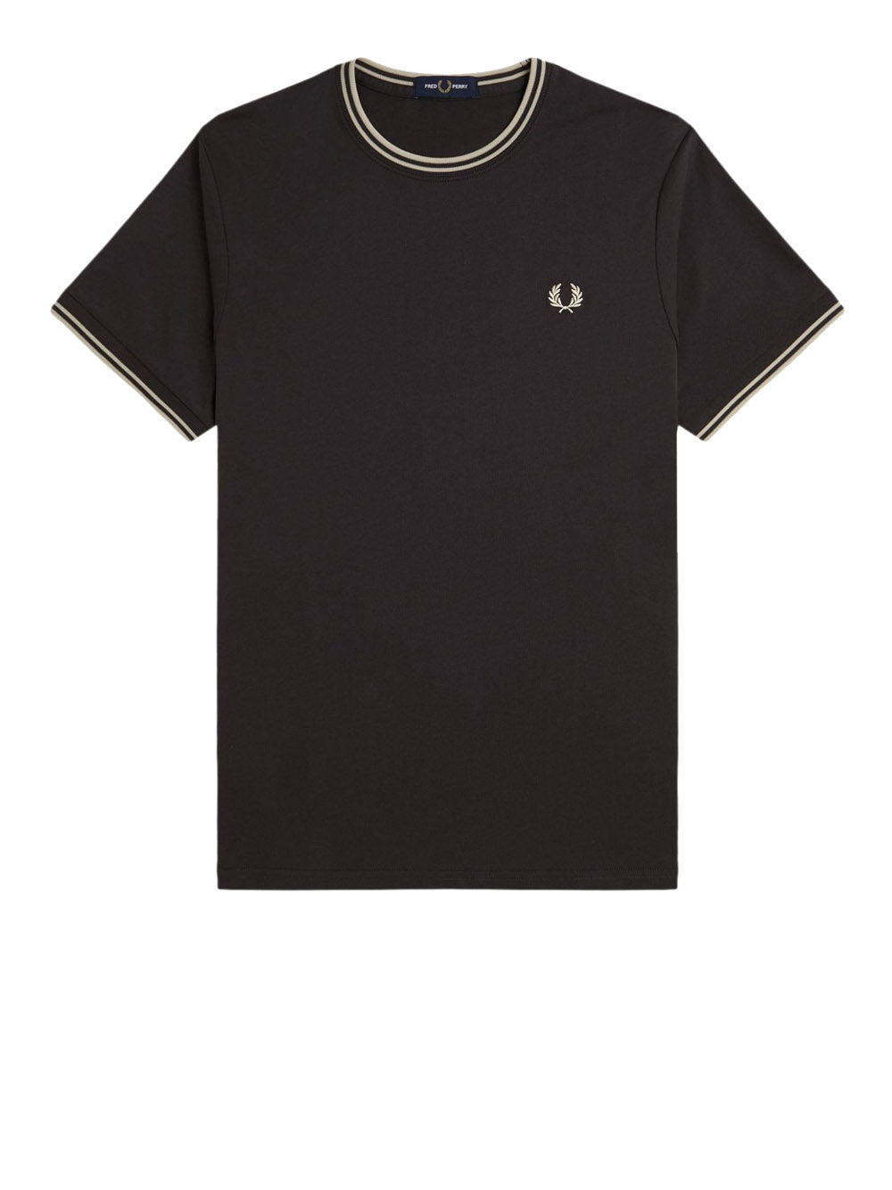 T-Shirt Fred Perry Twin Tipped Uomo - Grigio