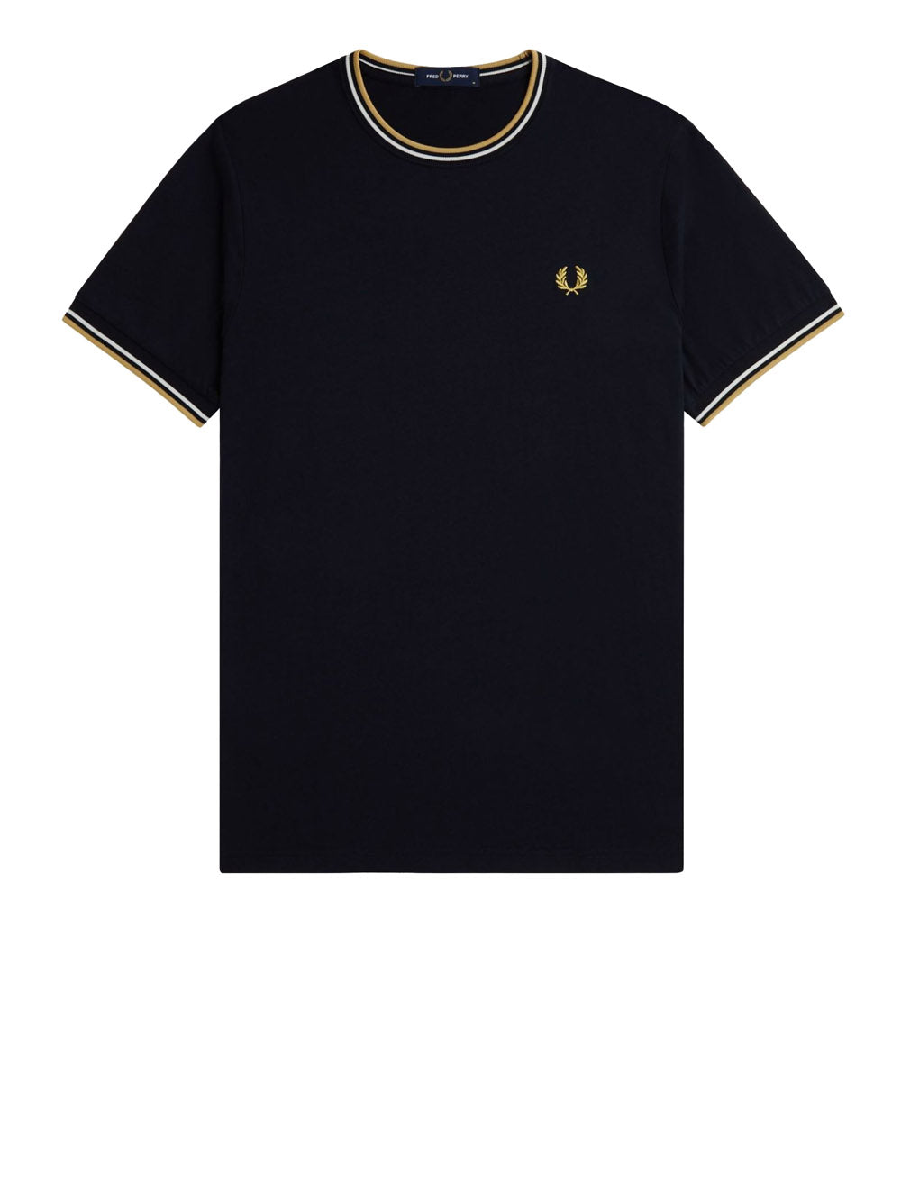 T-Shirt Fred Perry Twin Tipped Uomo - Blu