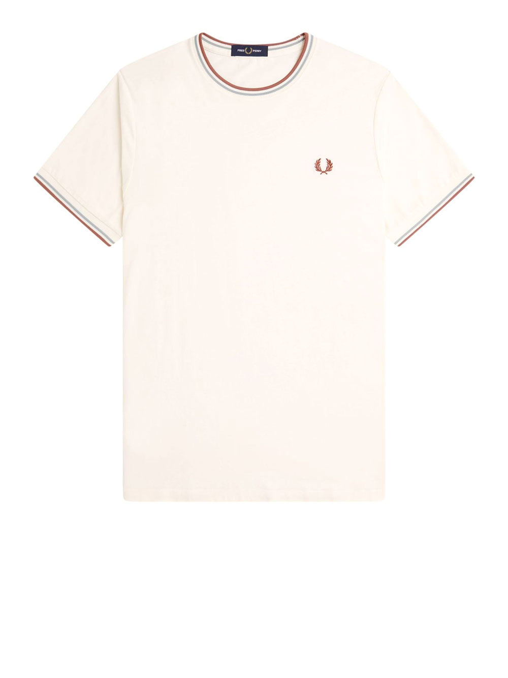 T-Shirt Fred Perry Twin Tipped Uomo - Avorio