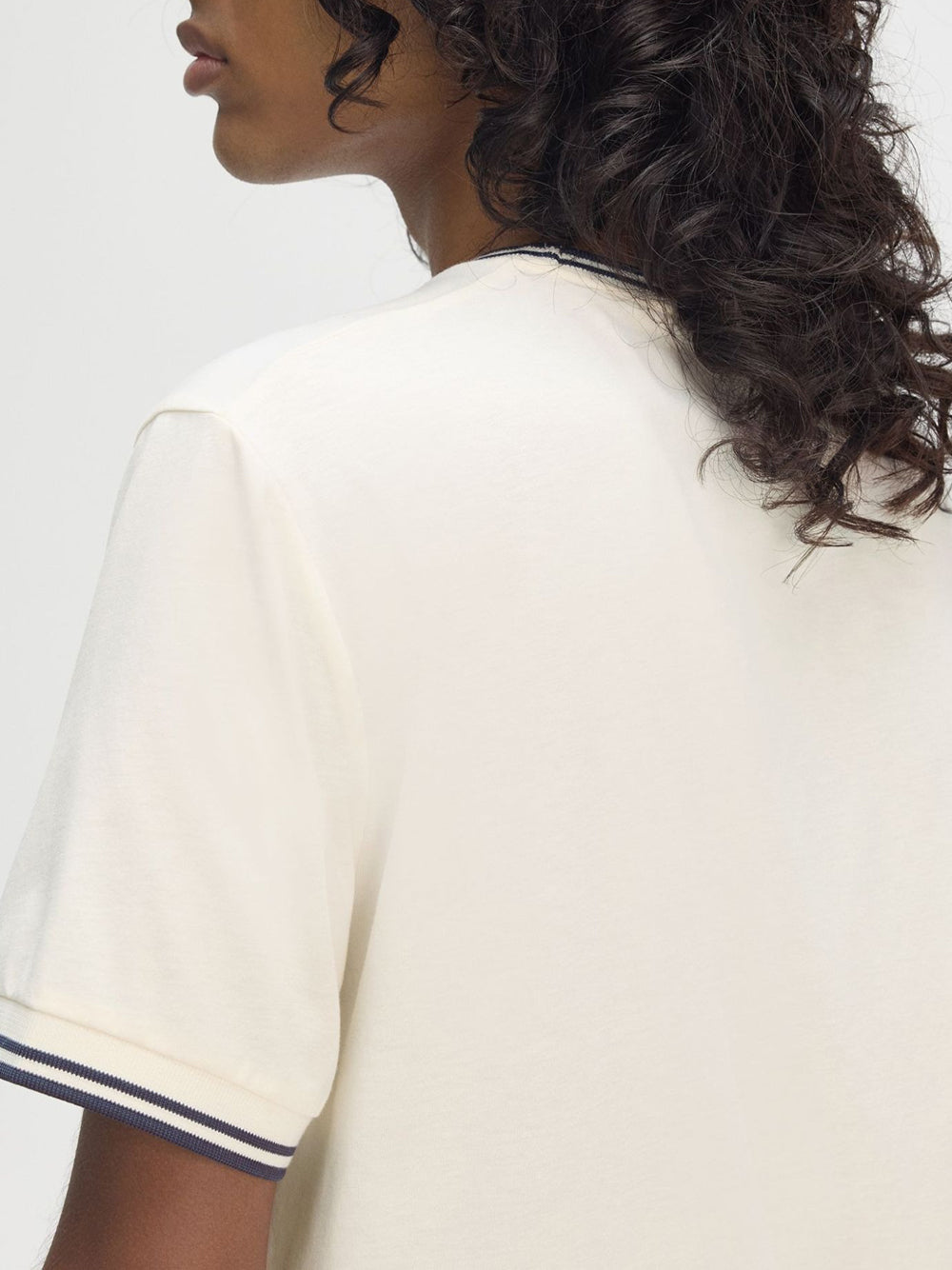 T-Shirt Fred Perry Twin Tipped Uomo - Avorio