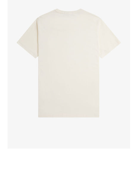 T-Shirt Fred Perry Uomo - Avorio