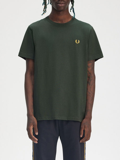 T-Shirt Fred Perry Uomo - Verde