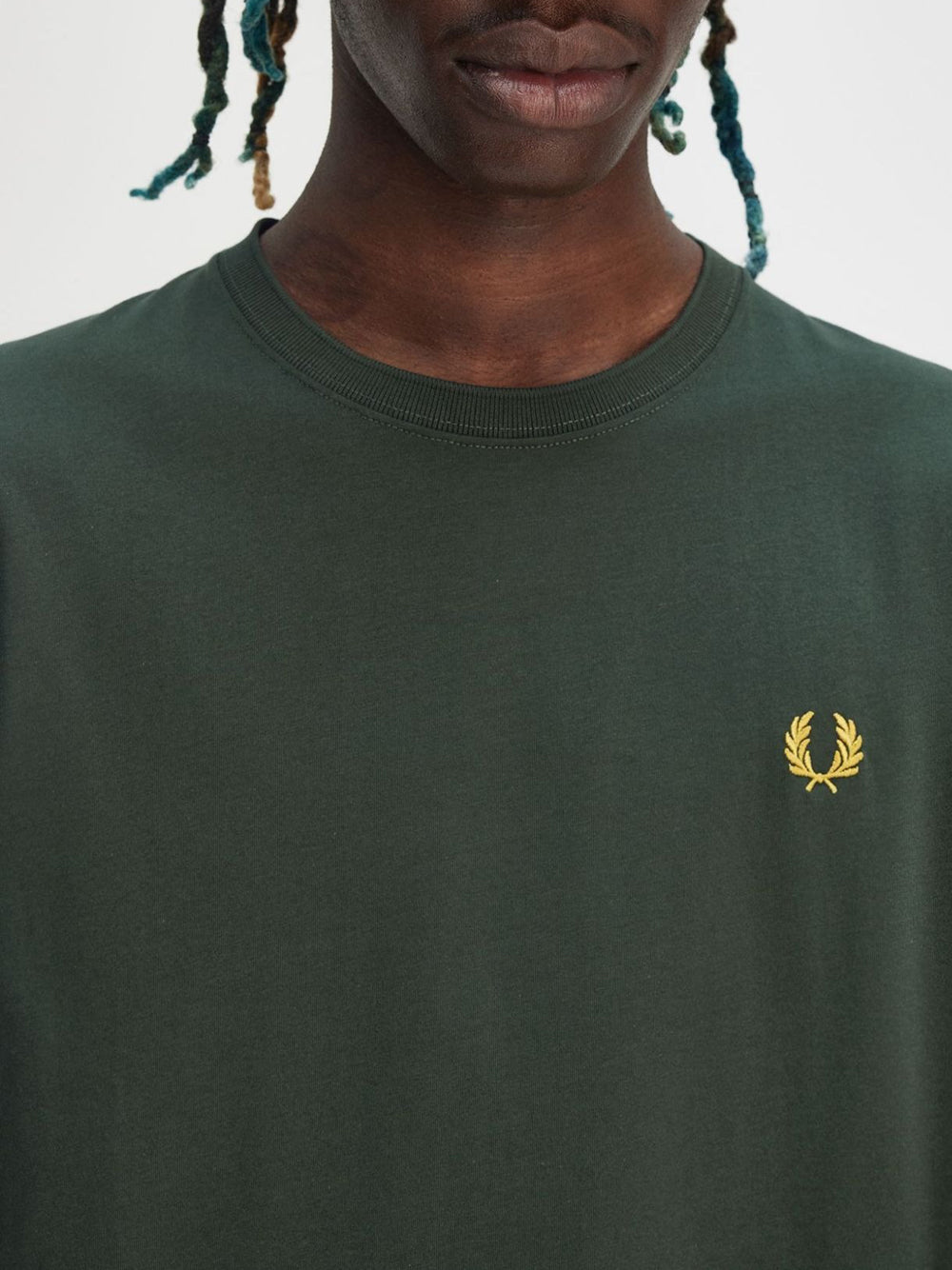 T-Shirt Fred Perry Uomo - Verde