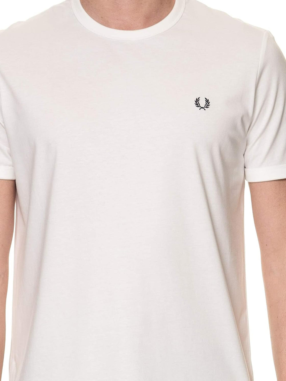 T-shirt Fred Perry Uomo - Bianco