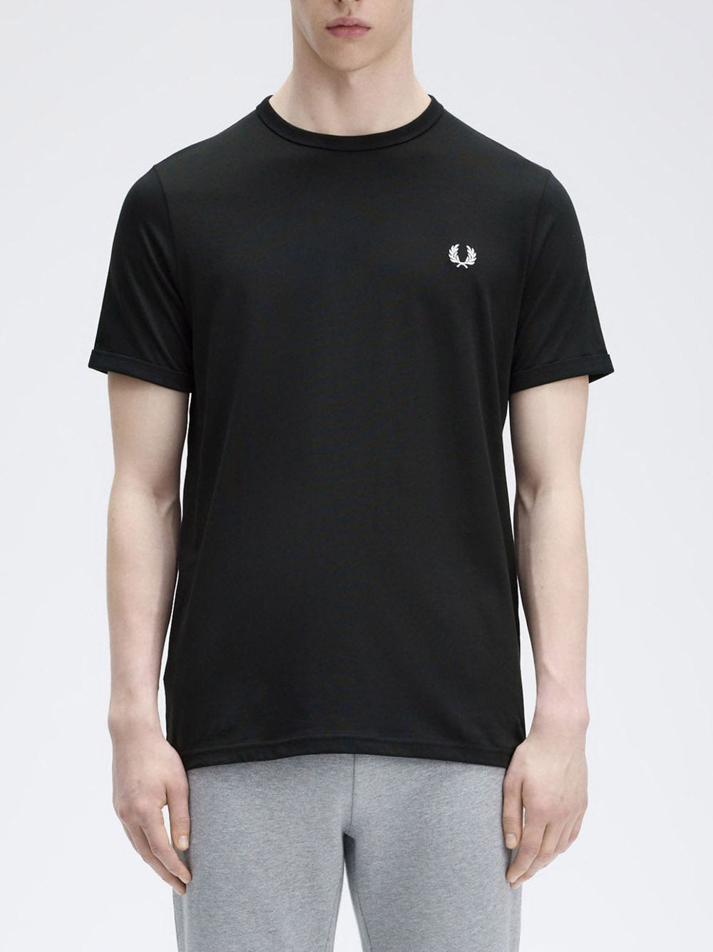 T-Shirt Fred Perry Uomo - Nero