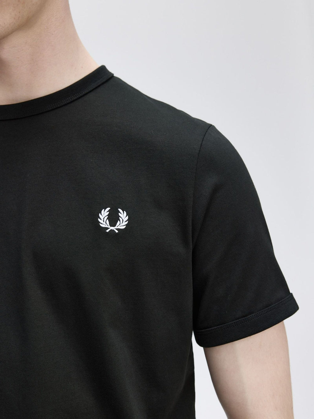 T-Shirt Fred Perry Uomo - Nero