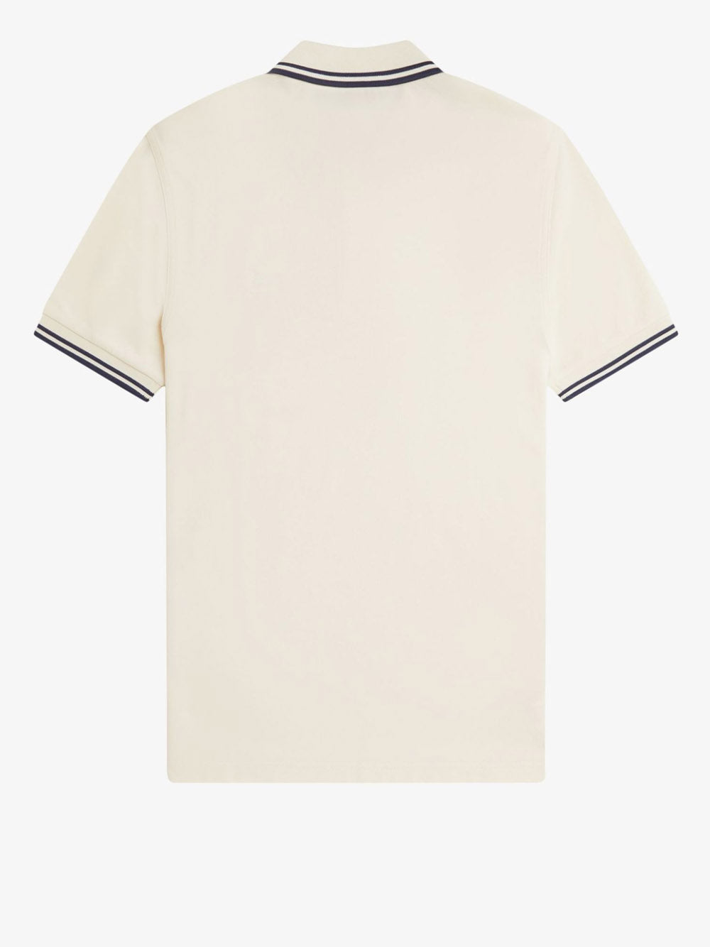 Polo Fred Perry Twin Tipped Uomo - Avorio