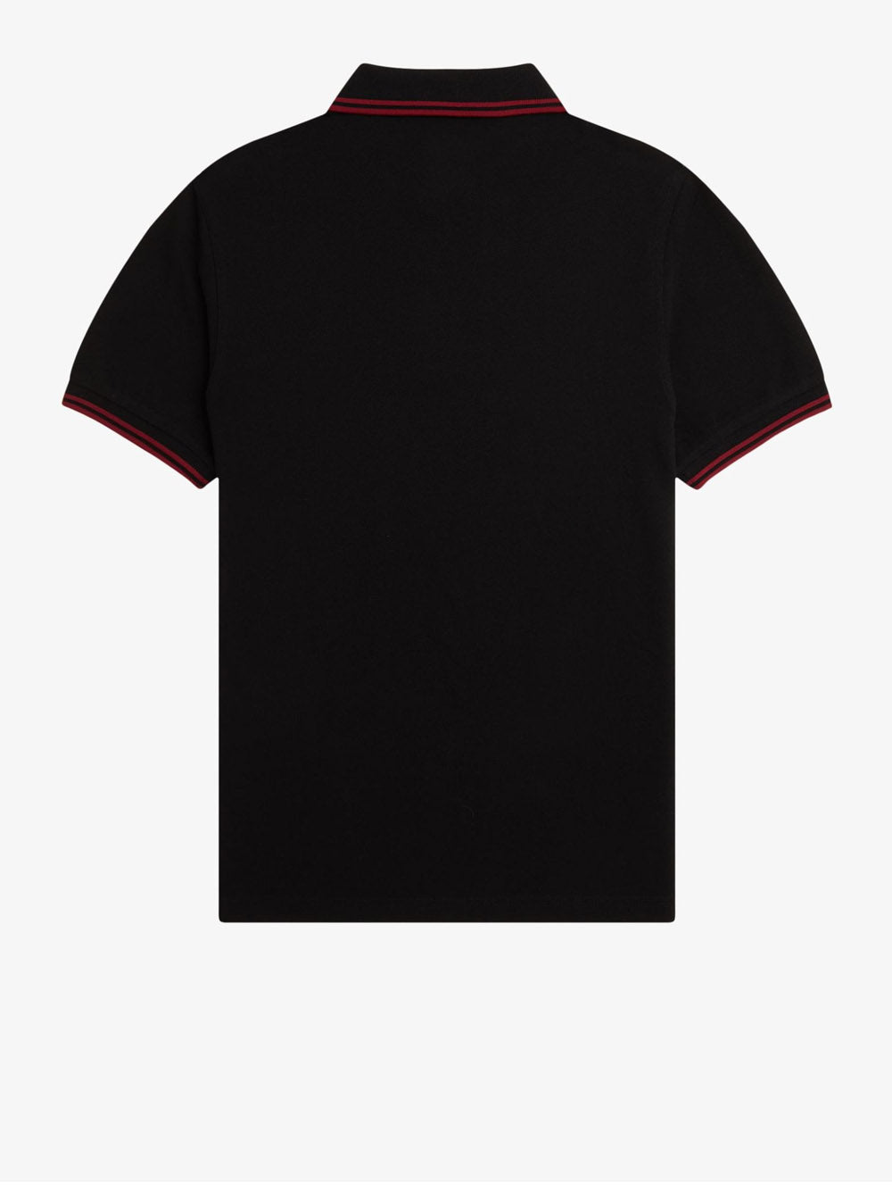 Polo Fred Perry Twin Tipped Uomo - Nero