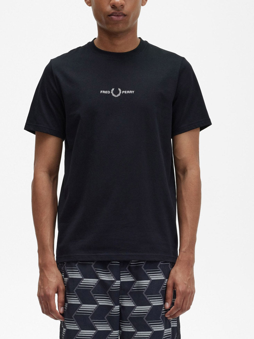 T-Shirt Fred Perry Uomo - Nero