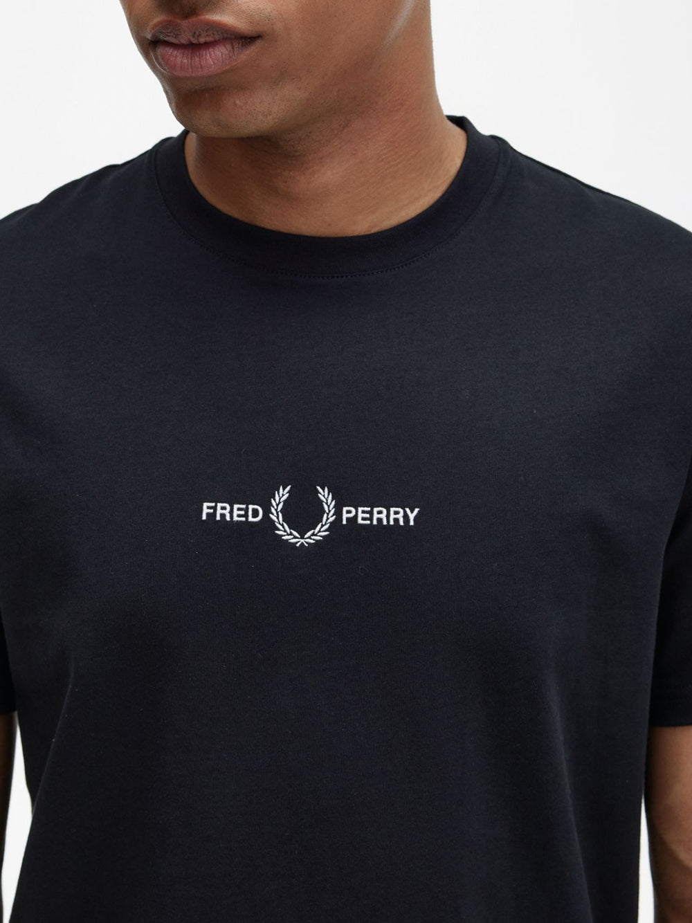 T-Shirt Fred Perry Uomo - Nero