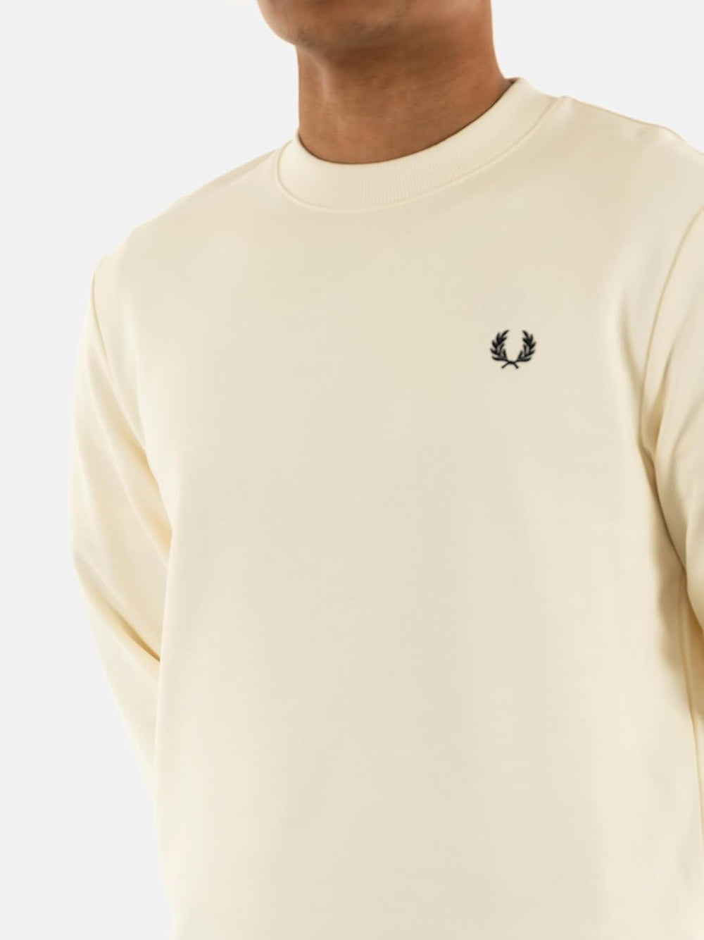 Felpa Fred Perry Uomo - Avorio