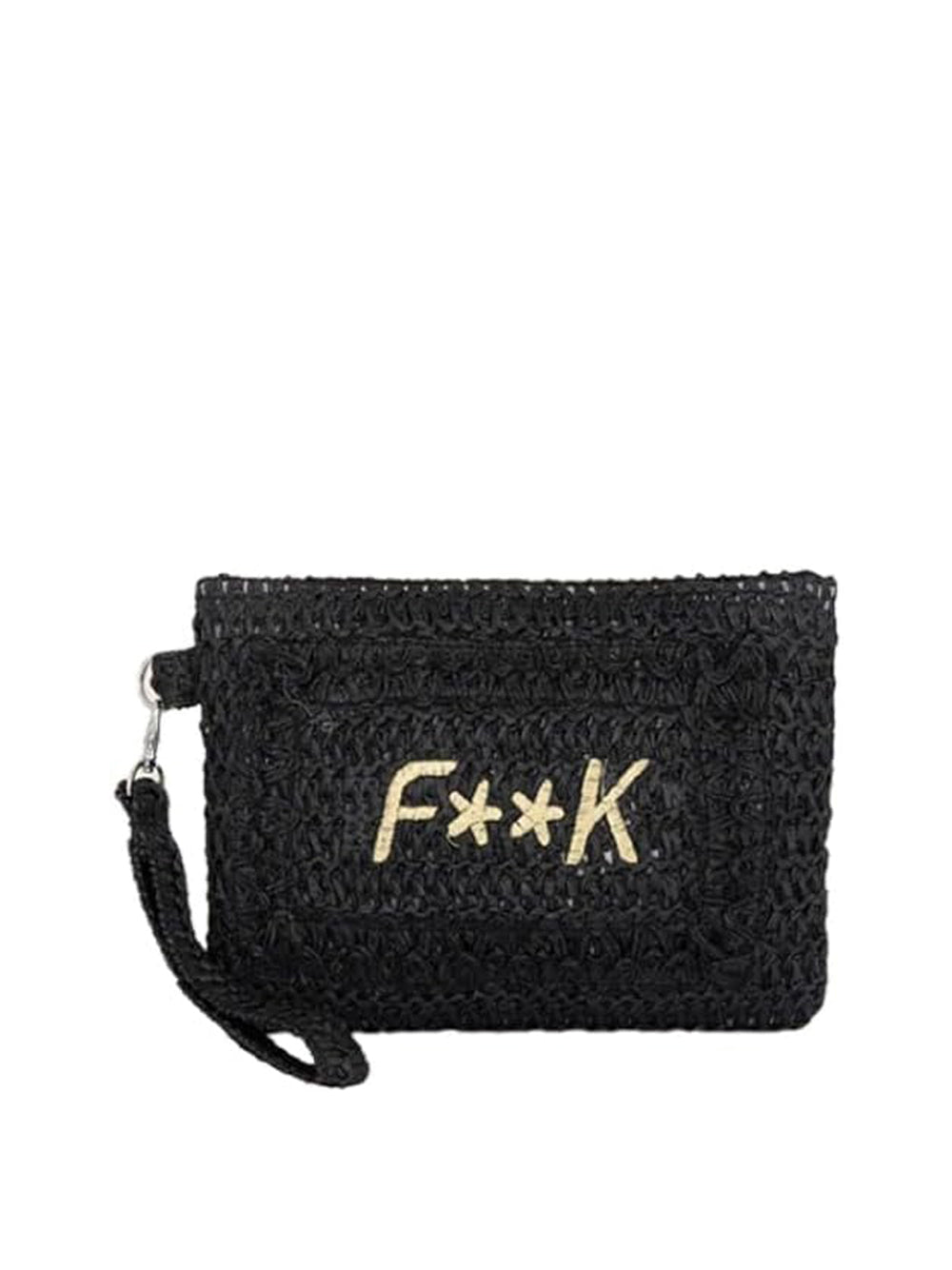 Borsa Pochette Fxxk Unisex - Nero
