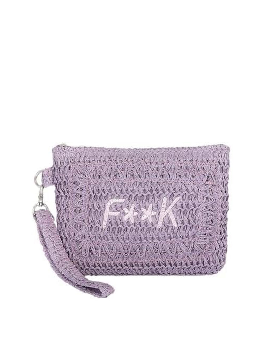 Borsa Pochette Fxxk Unisex - Viola