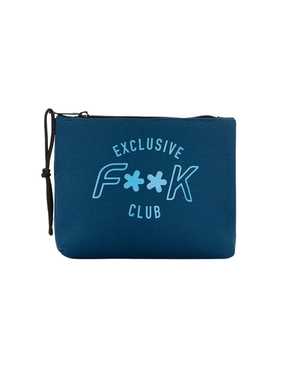 Borsa Pochette Fxxk Unisex - Blu