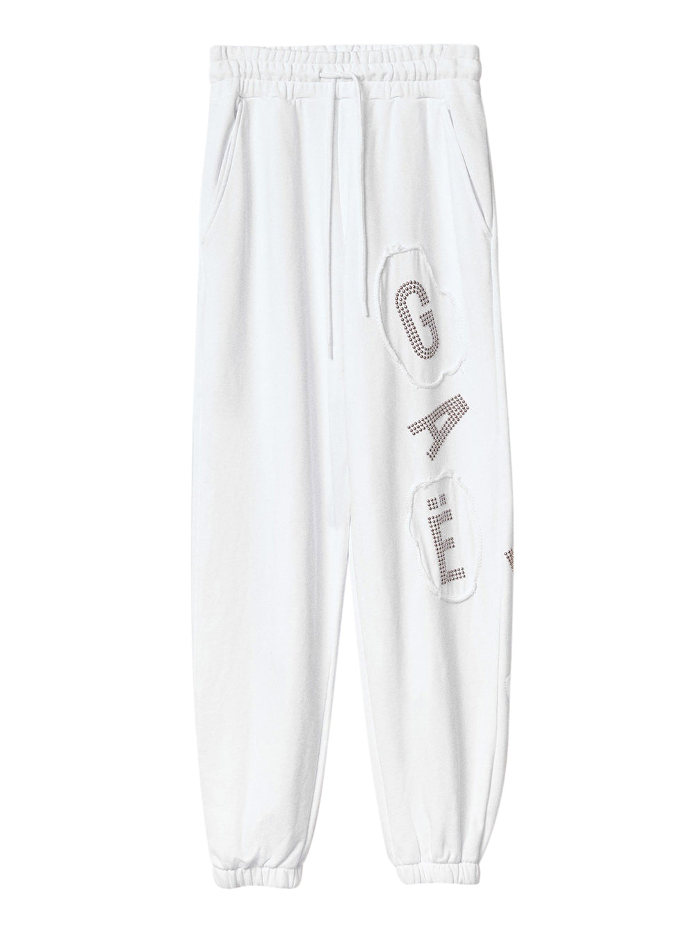 Pantalone Felpa Gaelle Donna - Bianco