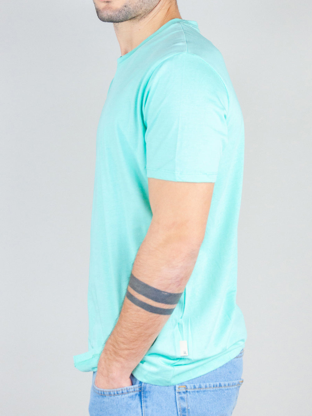 T-Shirt Gianni Lupo Uomo - Celeste