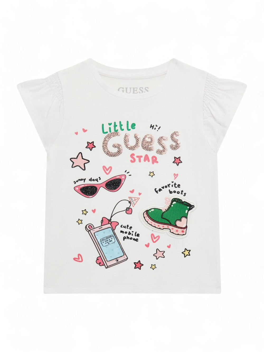 T-Shirt Bambina - Bianco