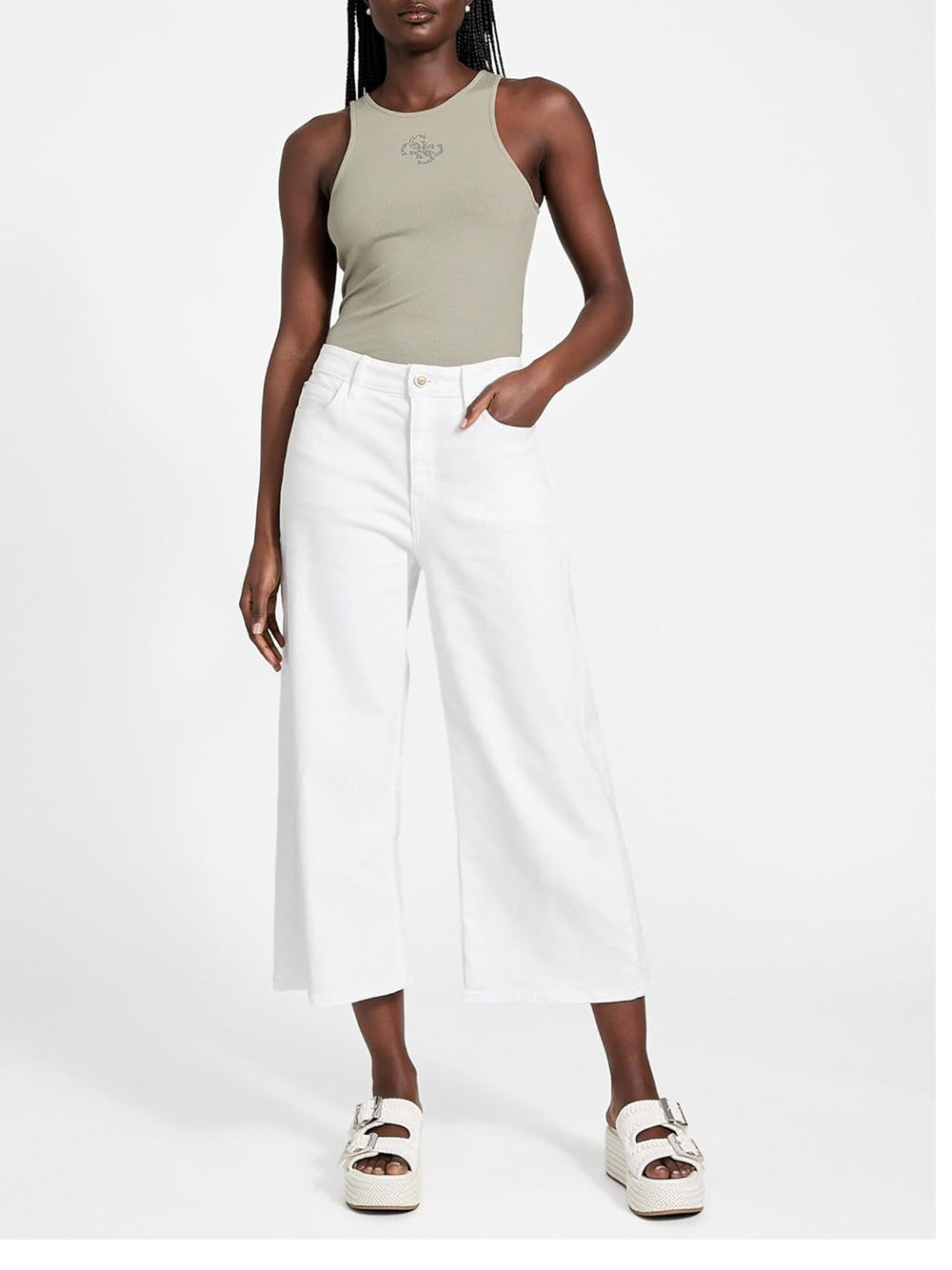 Pantalone Guess Donna - Bianco