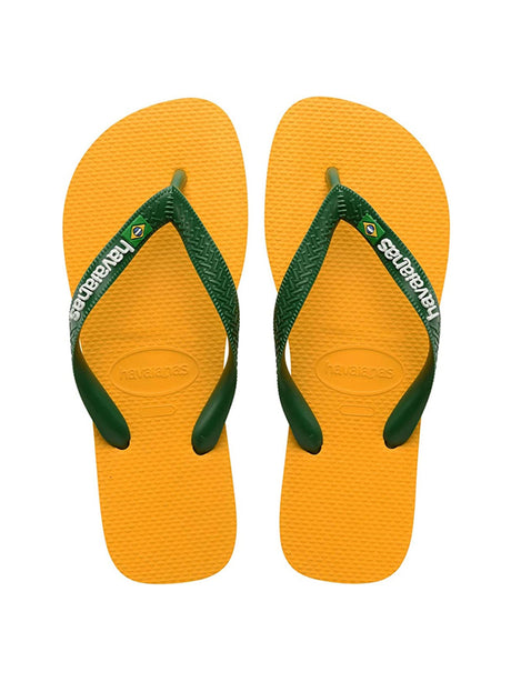 Infradito Brasil Logo Havaianas Unisex - Giallo
