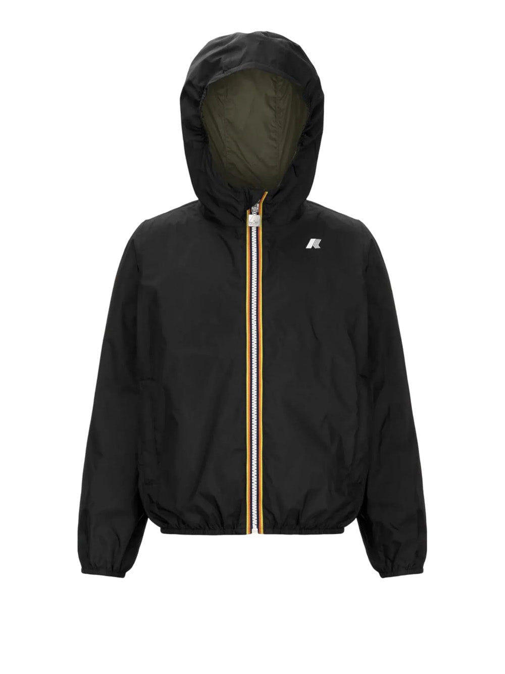 Giubbino K-Way jr Unisex Bambino - Nero