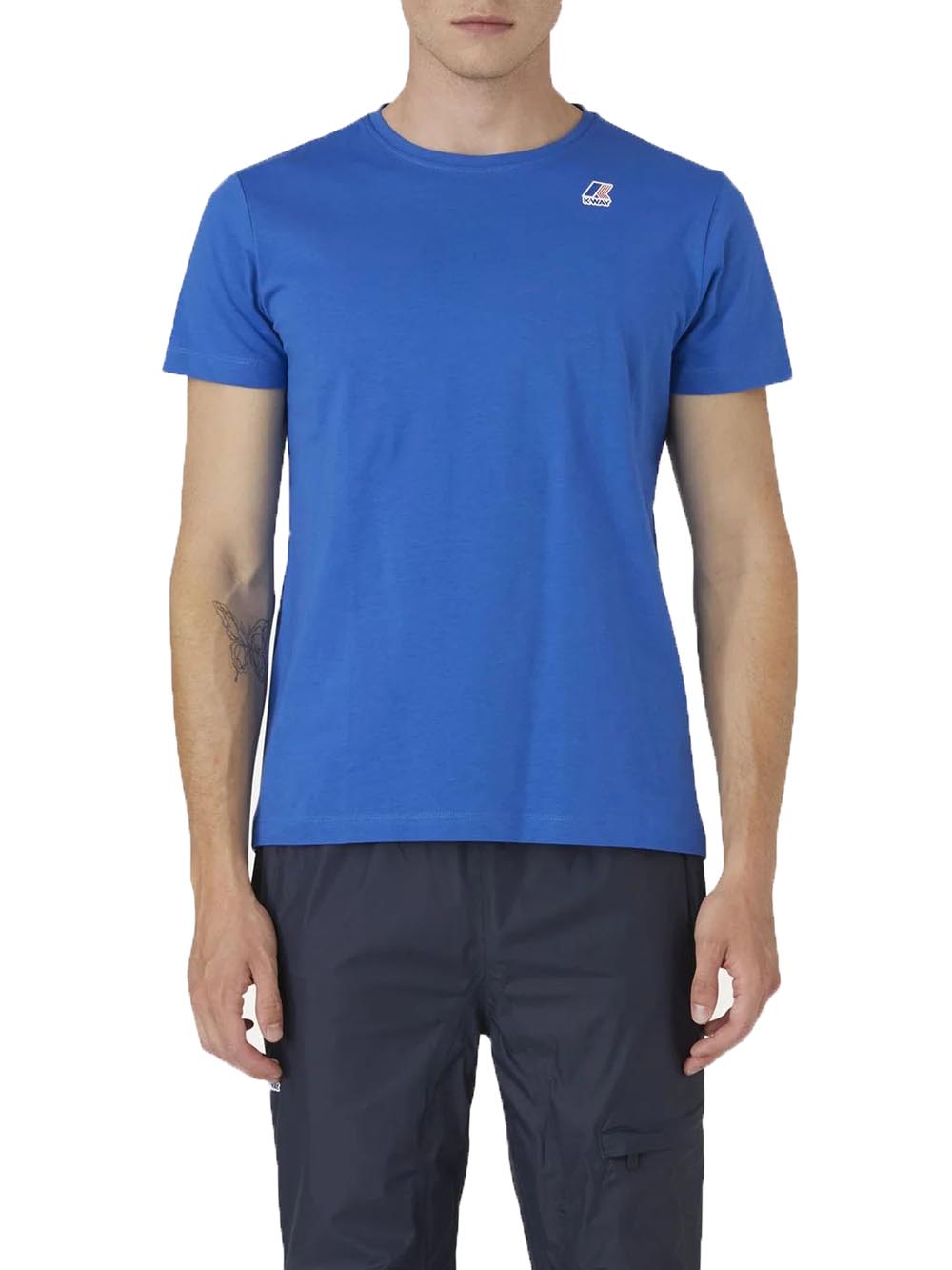T-Shirt Le Vrai Edouard K-Way Uomo - Blu