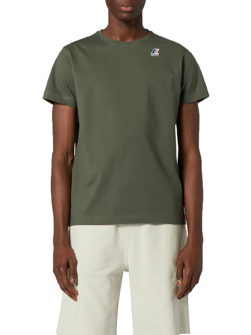 T-Shirt Le Vrai Edouard K-Way Uomo - Verde