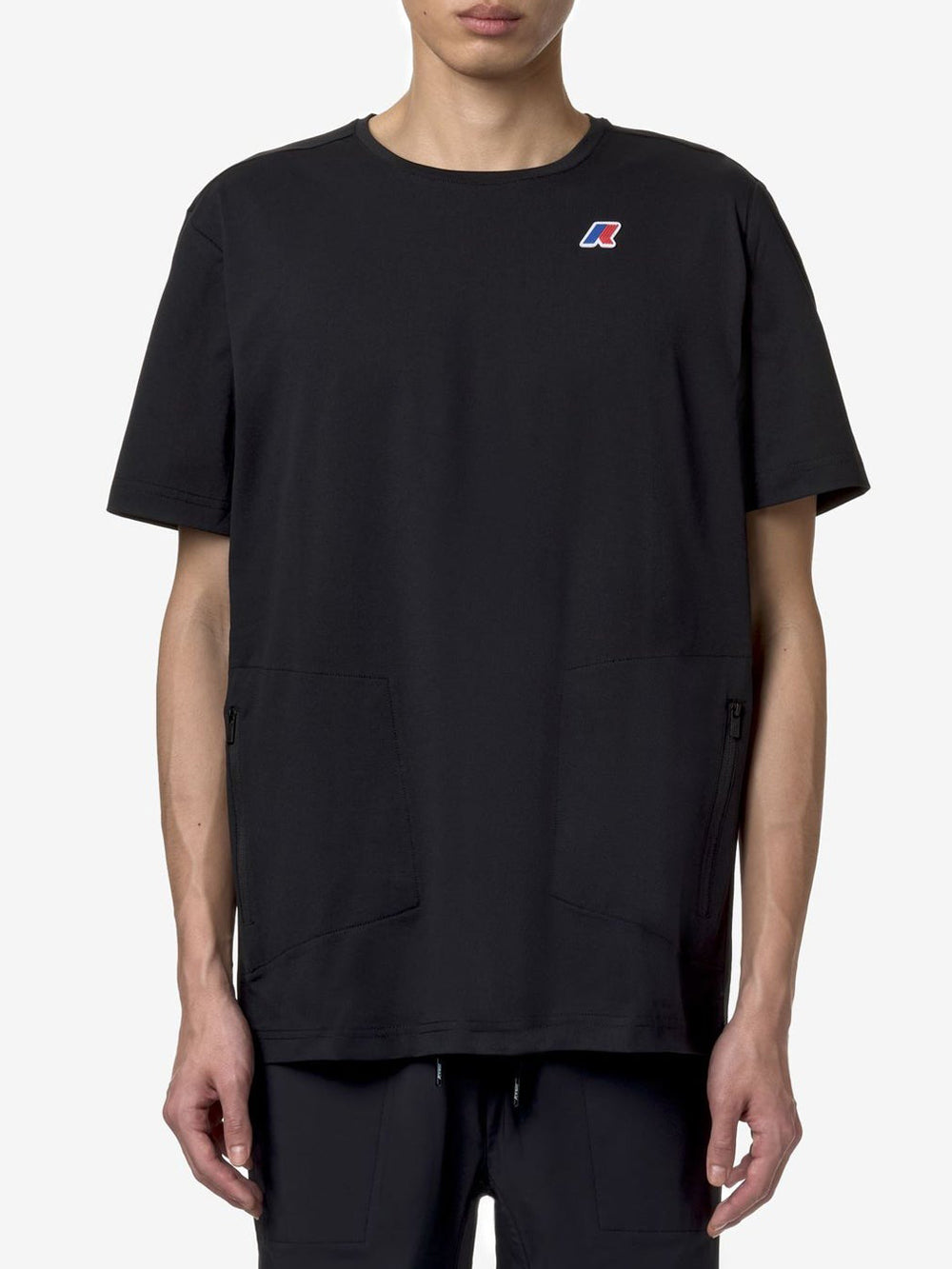 T-Shirt Seril Travel K-Way Uomo - Nero