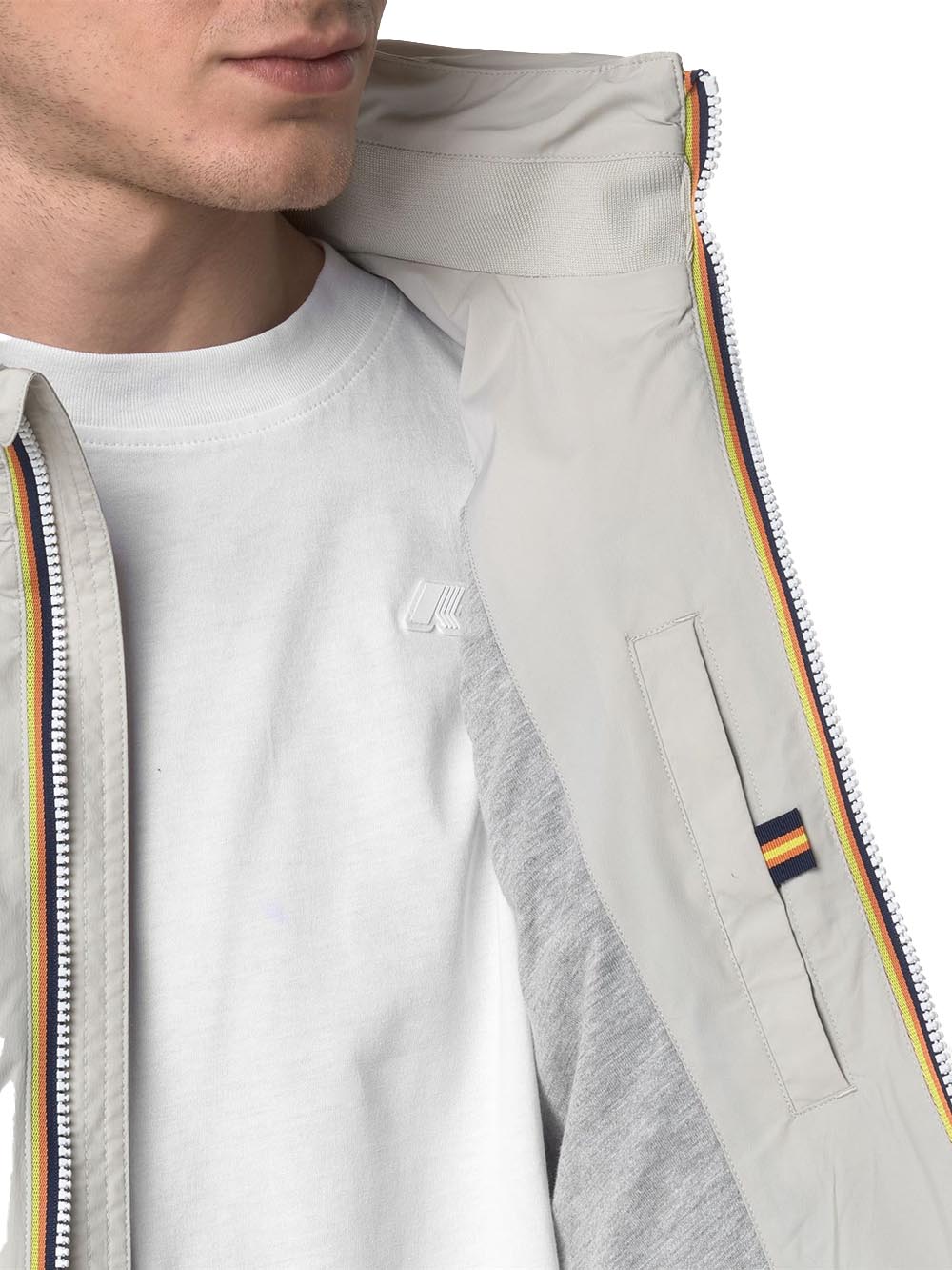Gilet K-Way Uomo - Bianco
