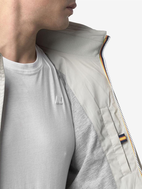 Giubbino K-Way Uomo - Bianco