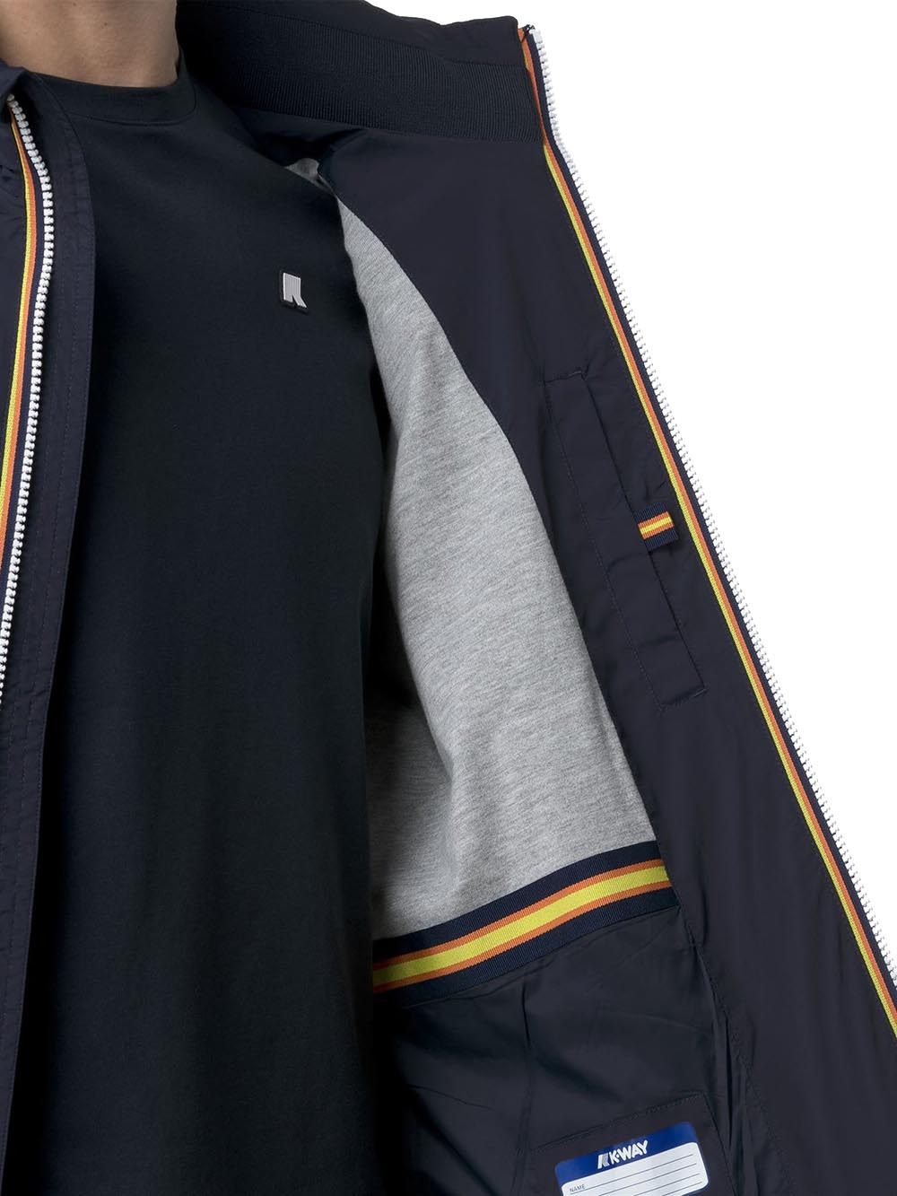 Giubbino K-Way Uomo - Blu