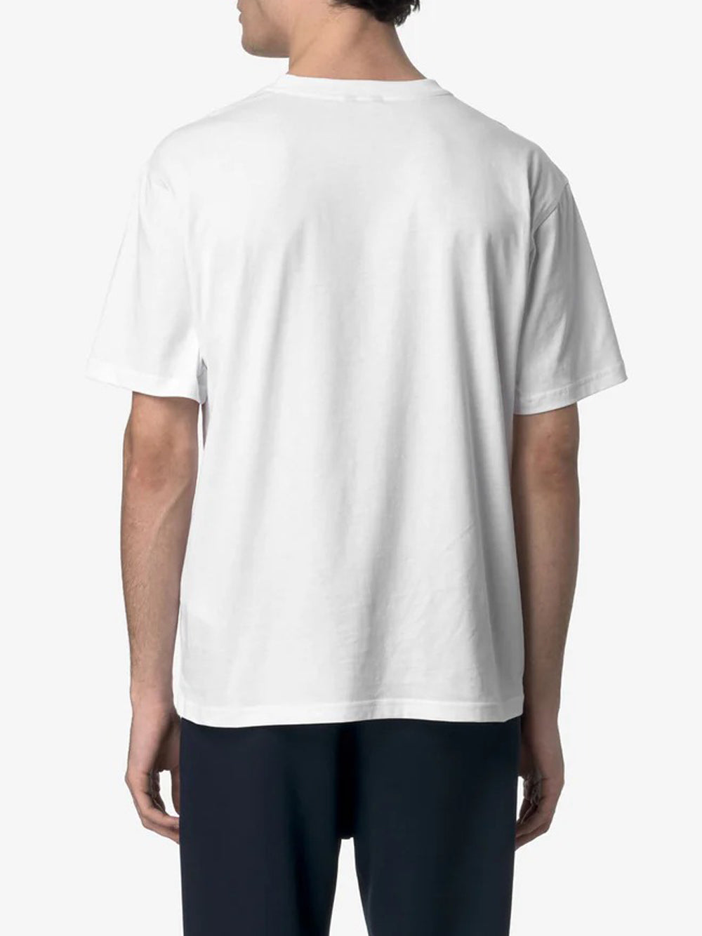 T-Shirt Solo Jersey K-Way Uomo - Bianco