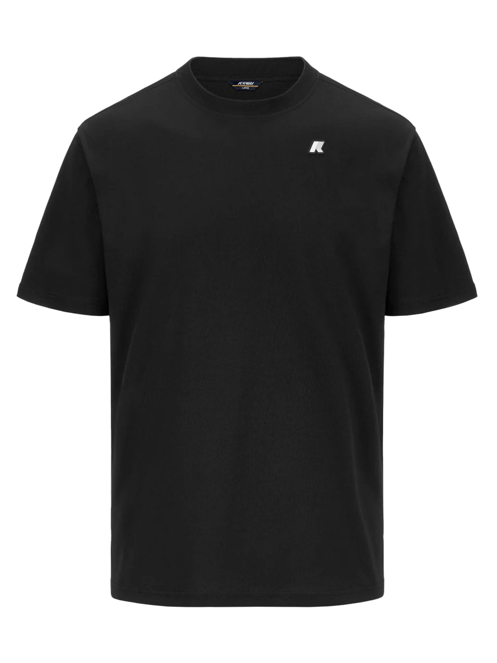 T-Shirt Solo Jersey K-Way Uomo - Nero