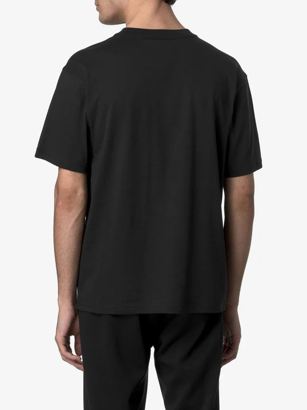 T-Shirt Solo Jersey K-Way Uomo - Nero