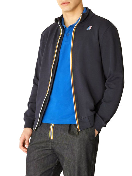 Felpa K-Way Uomo - Blu