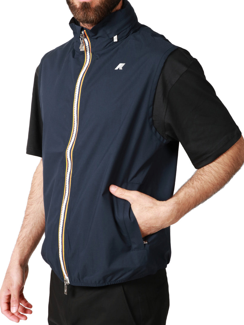Gilet K-Way Uomo - Blu