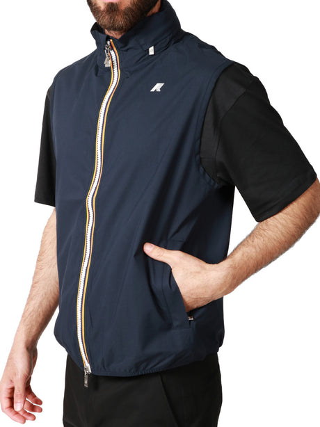Gilet K-Way Uomo - Blu