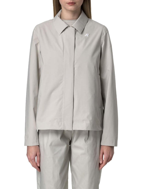 Giubbino Arabel Stretch 2l K-Way Donna - Bianco