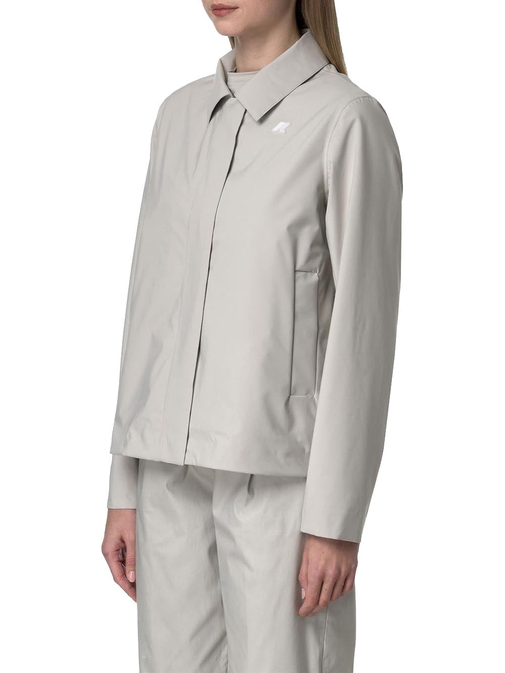 Giubbino Arabel Stretch 2l K-Way Donna - Bianco