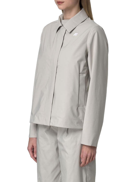 Giubbino Arabel Stretch 2l K-Way Donna - Bianco