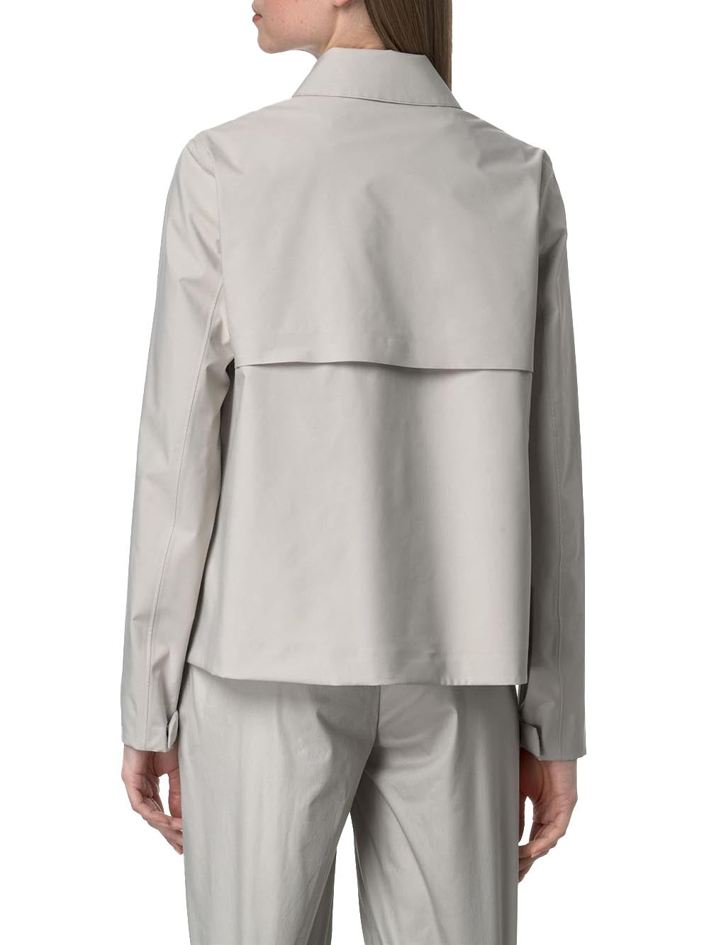 Giubbino Arabel Stretch 2l K-Way Donna - Bianco