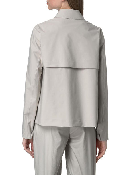 Giubbino Arabel Stretch 2l K-Way Donna - Bianco