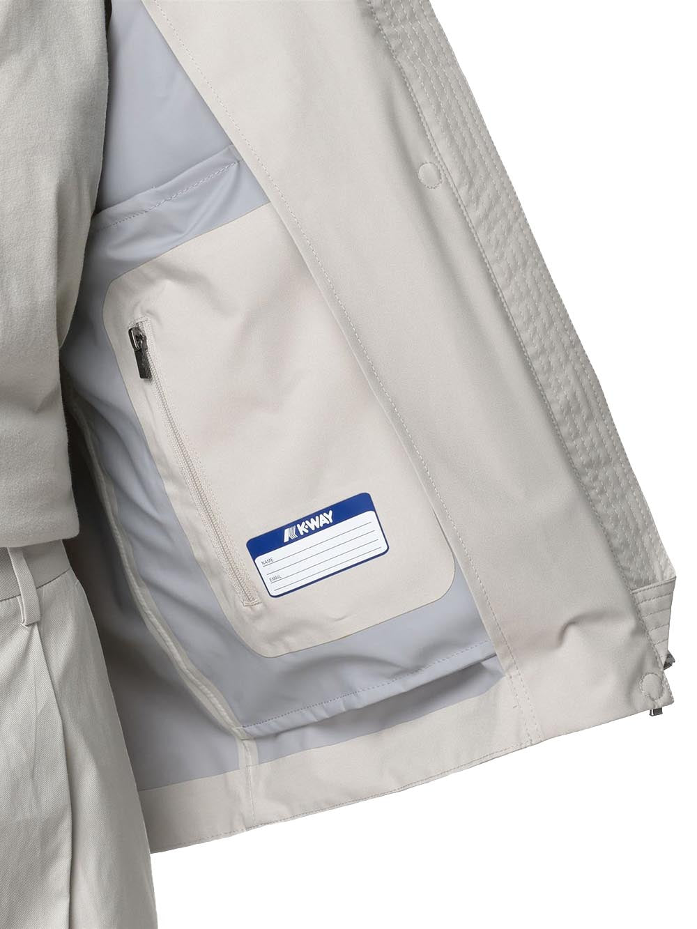 Giubbino Arabel Stretch 2l K-Way Donna - Bianco