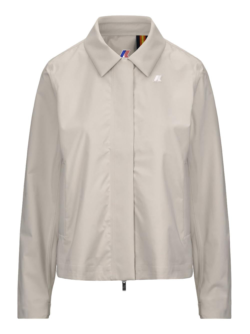Giubbino Arabel Stretch 2l K-Way Donna - Bianco